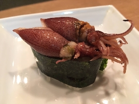 蛍烏賊の握り