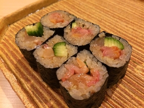 ヒモきゅう巻き