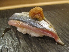 秋刀魚の握り