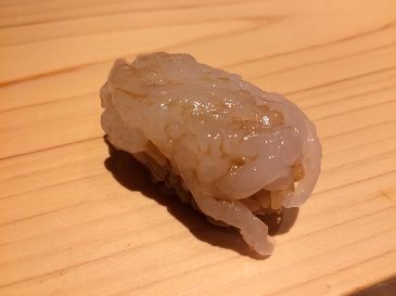 日本玻璃蝦壽司的照片